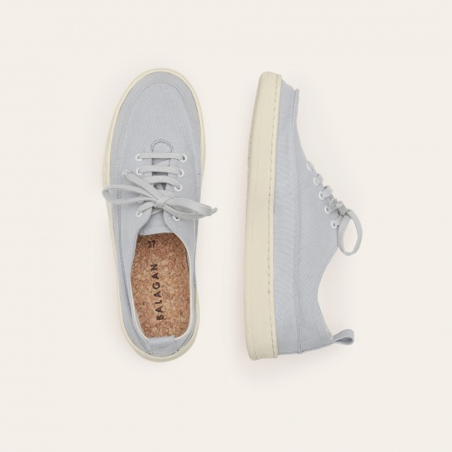 Eretz sneakersy VEGAN BIO, pudrowy niebieski OUTLET | Balagan Studio