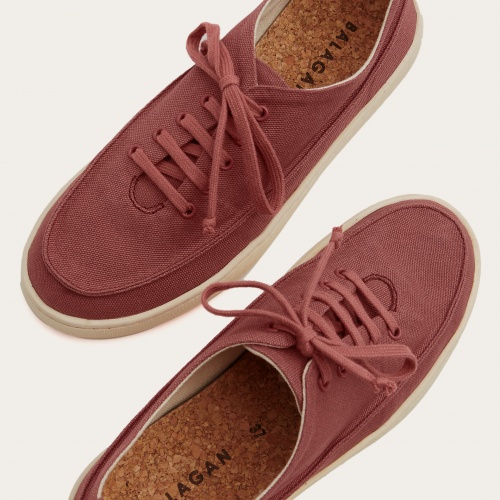 Eretz Sneakers VEGAN BIO, marsala | Balagan Studio