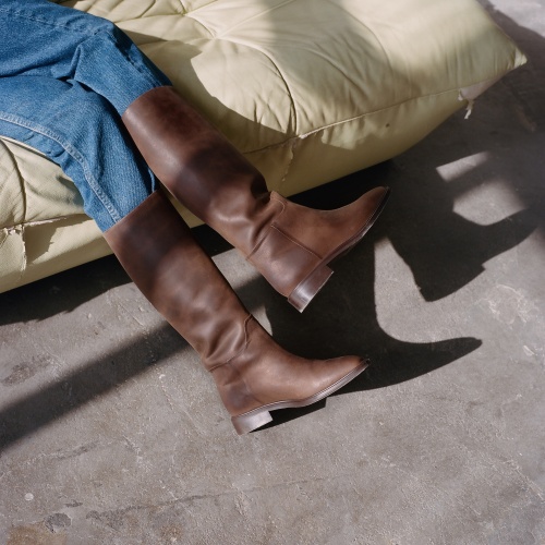 Polo High Boots, waxed brown | Balagan Studio