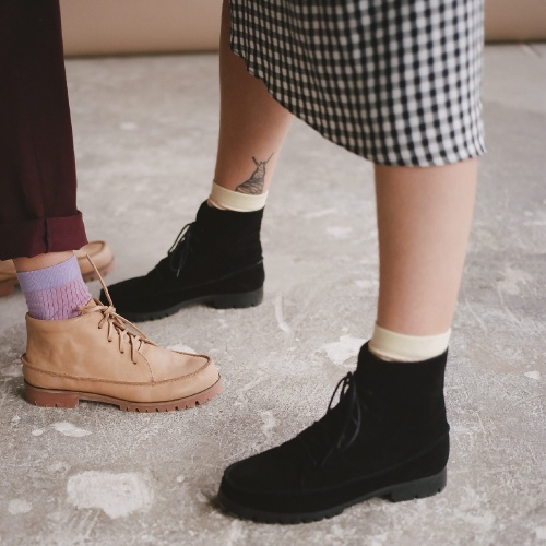 Tefer Boots, black suede | Balagan Studio