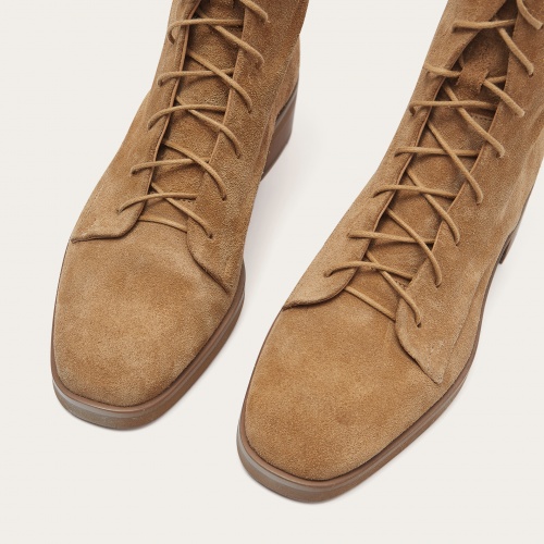 Tzava Boots, sand velvet OUTLET | Balagan Studio