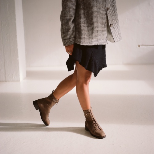 Tzava Boots, waxed bronze OUTLET | Balagan Studio
