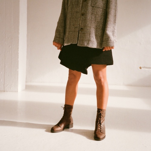 Tzava Boots, waxed bronze OUTLET | Balagan Studio