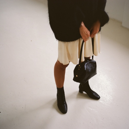 Victoria Boots, black OUTLET | Balagan Studio